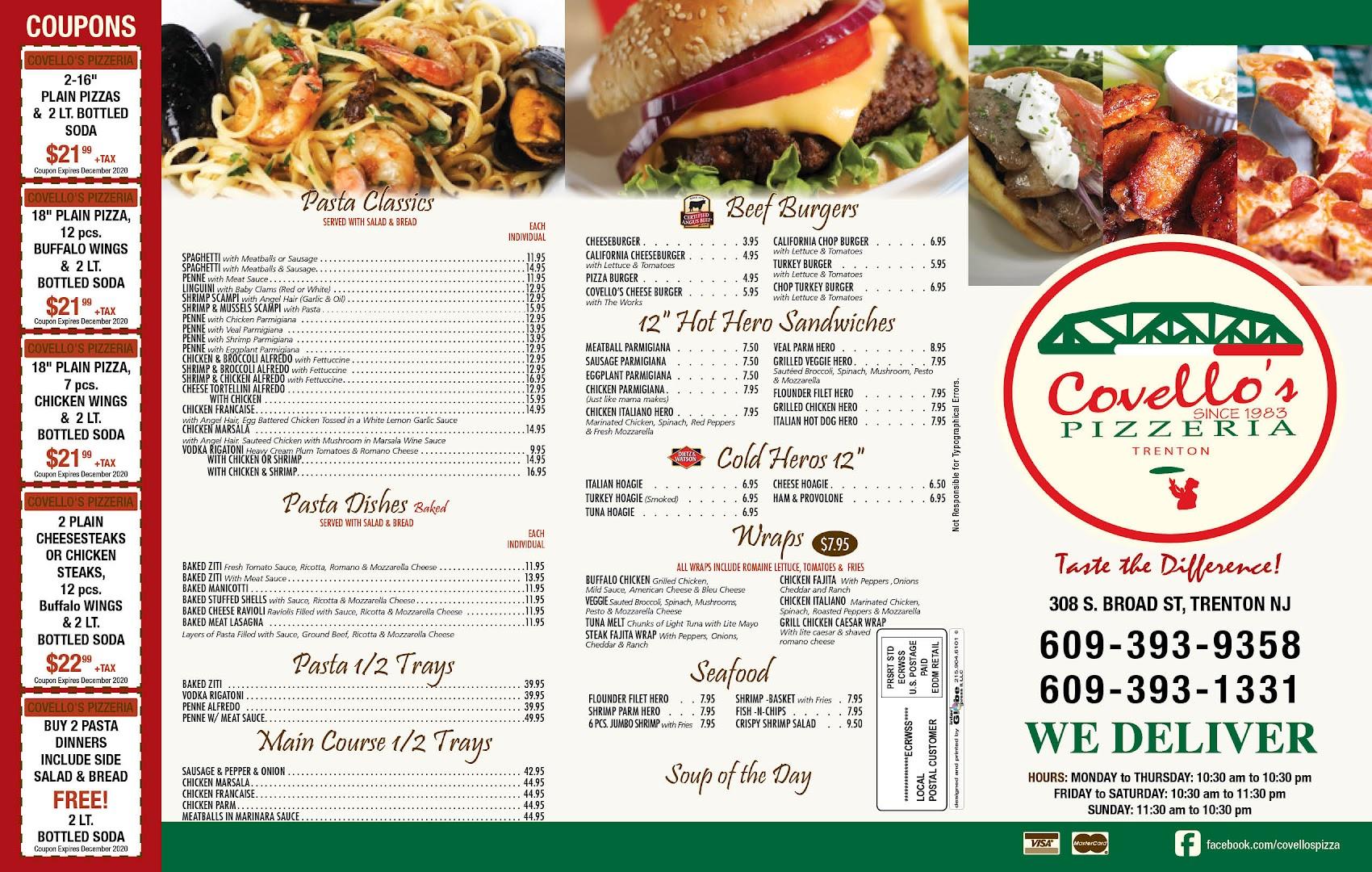 Covello's Pizza Menu image 5